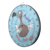 ドーおもしろいドバードマンガイラストレーション ダーツボード (正面右)