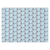 ドーおもしろいドバードマンガイラストレーション テーブルクロス (正面(横))