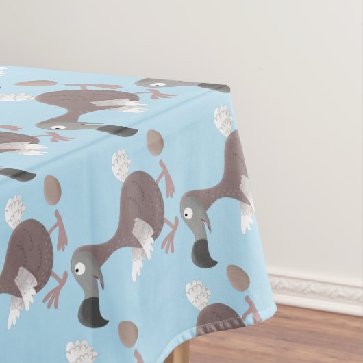 ドーおもしろいドバードマンガイラストレーション テーブルクロス (インサイチュ)