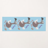 ドーおもしろいドバードマンガイラストレーション ヨガマット (正面(横))