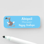 ドーおもしろいドバードマンガイラストレーション 名札 (インサイチュ)