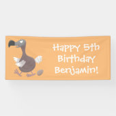 ドーおもしろいドバードマンガイラストレーション 横断幕 (横)