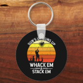 ドーおもしろいブ狩り – ドー狩りシーズン キーホルダー (正面)