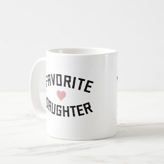 ドーお気に入りのターファミリー懇親会おもしろい贈り物 コーヒーマグカップ (正面左)