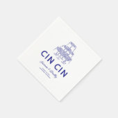 ドーお洒落ル結婚ズ スタンダードカクテルナプキン (角)