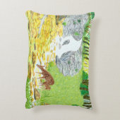 ドーと子鹿 アクセントクッション (裏面(縦))