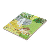 ドーと子鹿 タイル (側面)