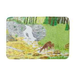 ドーと子鹿 バスマット