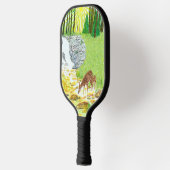 ドーと子鹿 ピックルボールラケット (左)