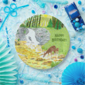 ドーと子鹿 ペーパープレート (パーティー)