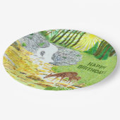 ドーと子鹿 ペーパープレート (アングル)