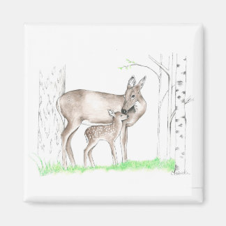 ドーと子鹿 マグネット