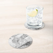 ドーと子鹿 ラウンドペーパーコースター (インサイチュ)