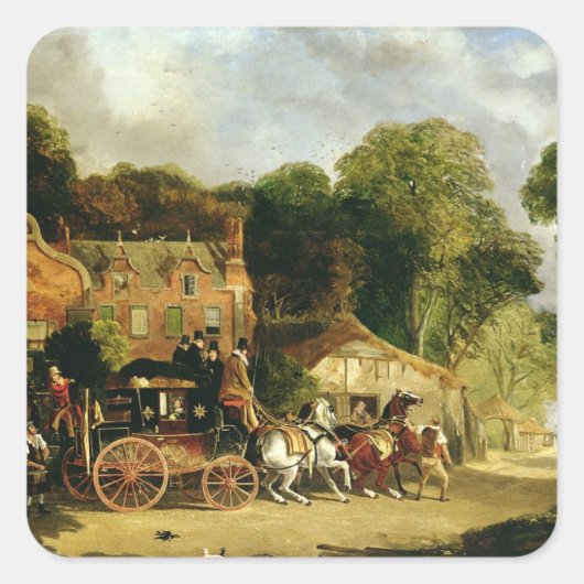 ドーキングとロンド王室のン・メ離れールの「マール」 スクエアシール (正面)