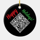 ドークのクリスマス・イブ セラミックオーナメント (裏面)