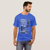 ドークモードの女の子 Tシャツ (正面フル)