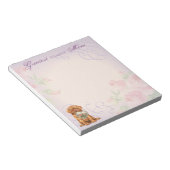 ドーグハートママ ノートパッド (アングル)