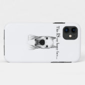 ドーゴアルゼンチーノハッピーエンド顔 Case-Mate iPhoneケース (裏面(横))