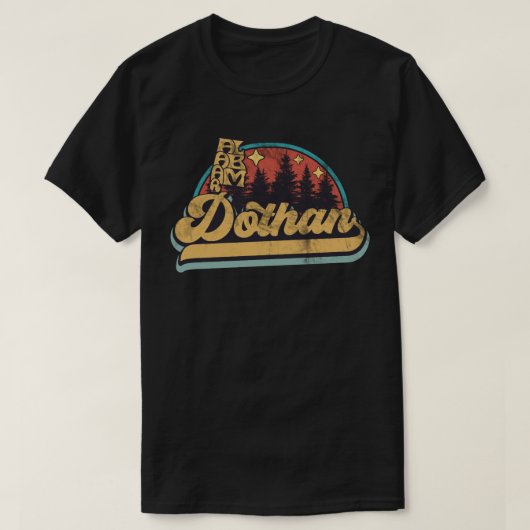 ドーサン (アラバマ州) Tシャツ (デザイン正面)