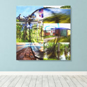 ドーシー キャンバスプリント (インサイチュ (ウッドフロア))