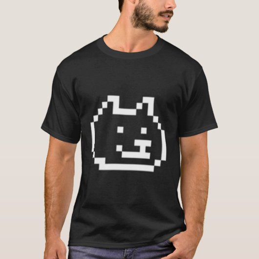 ドージのミニマル都 Tシャツ (正面)