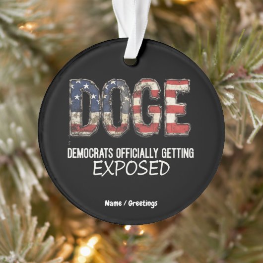 ドージは民主党を公式に表沙汰にさせている オーナメント (ツリー)