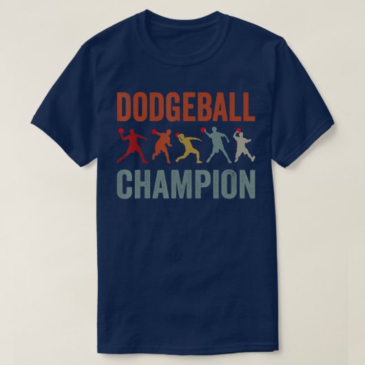ドージェボールのチャンピオンガボールドージェボール選手のドdg tシャツ (デザイン正面)