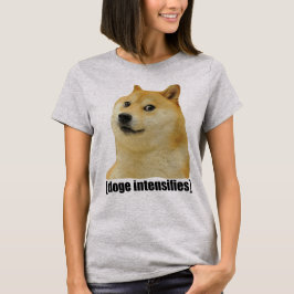 ドージェ犬がかわいさ倍増!柴犬の面白画像 #Dogright Tシャツ