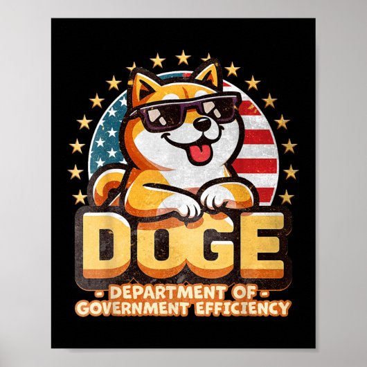 ドージェ D.o.g.e. 政府効率化局 ポスター (正面)