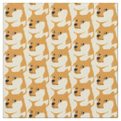 ドージコイン暗号 ファブリック (クローズアップ)