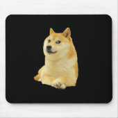 ドージドッグミームマウスパッド マウスパッド (正面)