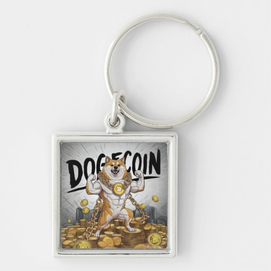 ドージドッグ キーホルダー (正面)