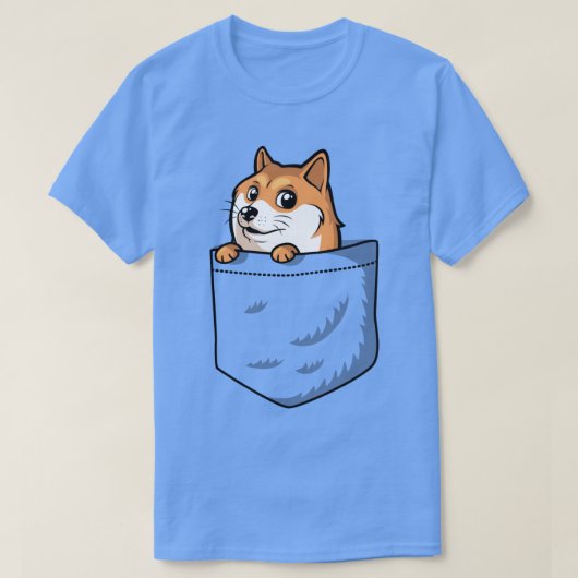 ドージポケット Tシャツ (デザイン正面)