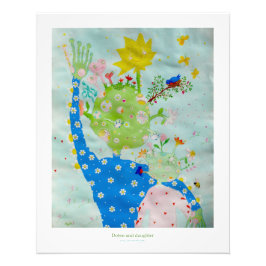 ドージーとドーター フォトプリント           