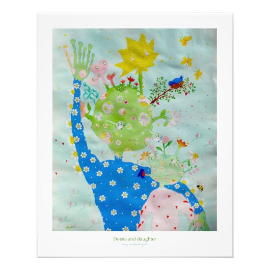 ドージーとドーター フォトプリント            (正面)