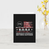 ドージ民主党が正式にトランプ20を露出する カード (黄色い花)