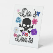 ドーズとドン 台座サイン (正面)