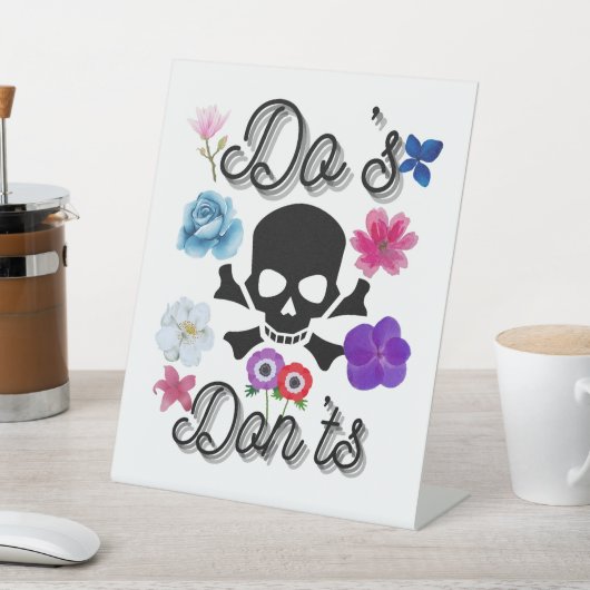 ドーズとドン 台座サイン (インサイチュ)