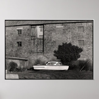 ドーセットのドライ波止場 ポスター