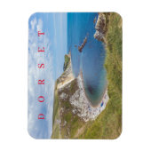 ドーセットマンオワールビーチビュー冷蔵庫用マグネット マグネット (縦)