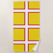 ドーセット国旗 ビーチタオル (正面)