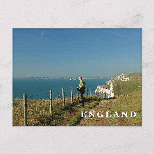 ドーセット海岸 ポストカード (正面)