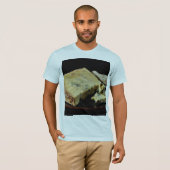ドーセット青いVinny (Vinney)のチーズ Tシャツ (正面フル)