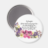 ドーターことわざ マグネット (正面/裏面)