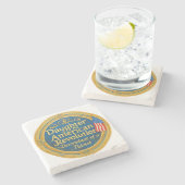 ドーターアメリカン革命末裔パトリオ ストーンコースター (横)