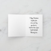 ドーターエンジェルスクリスマスホリデーカード シーズンカード (内部)