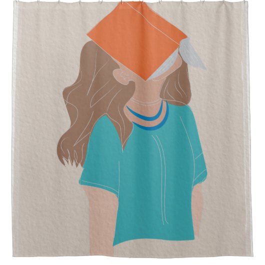 ドーターシャワーカーテン シャワーカーテン (正面)