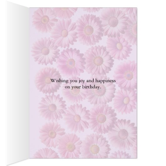 ドータースペシャル誕生日ウィズピンクデイジー (内側 (右))