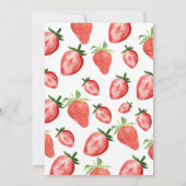 ドーターズアップルテーマ3rd誕生日パーティー 招待状 (裏面)