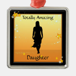 ドータートータルアメージングウーマンプレミアムオーナメント メタルオーナメント